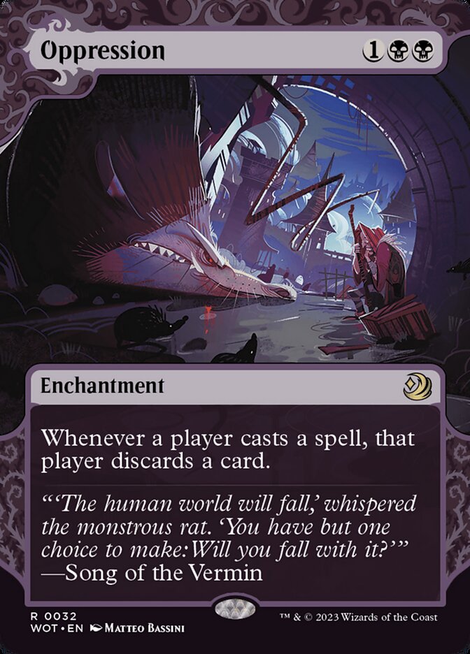 Opressão / Oppression - Magic: The Gathering - MoxLand
