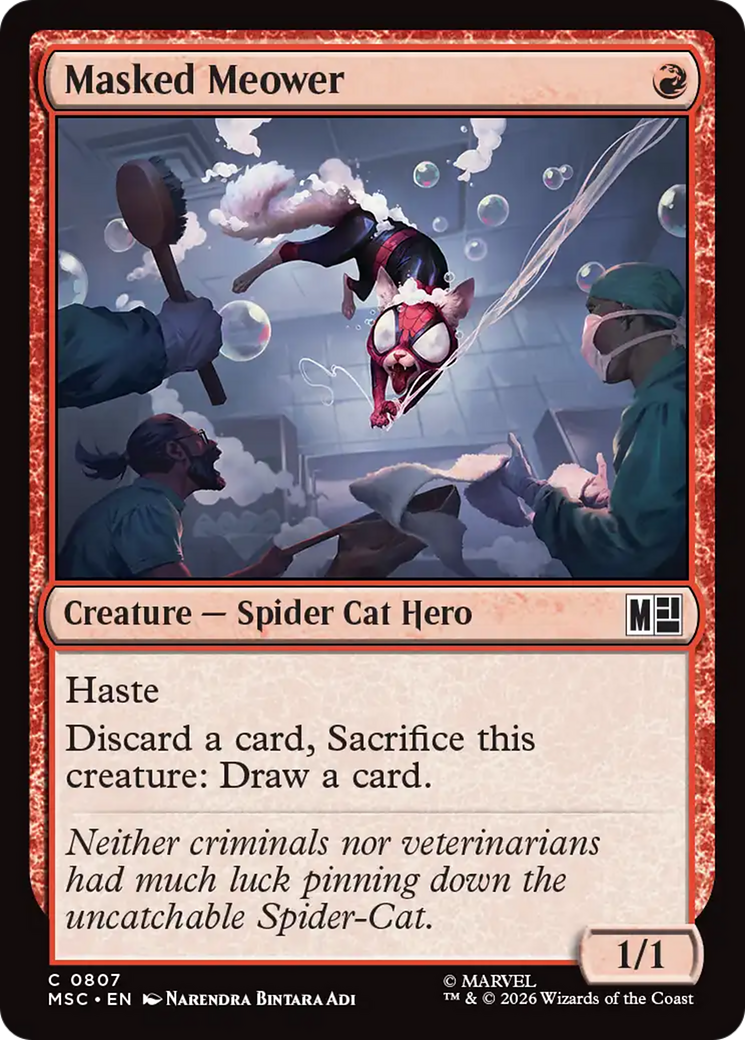 Masked Meower - Magic: The Gathering - MoxLand