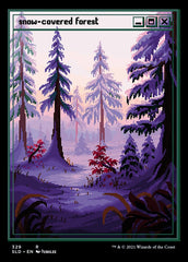 Floresta Nevada / Snow-Covered Forest - Magic: The Gathering - MoxLand