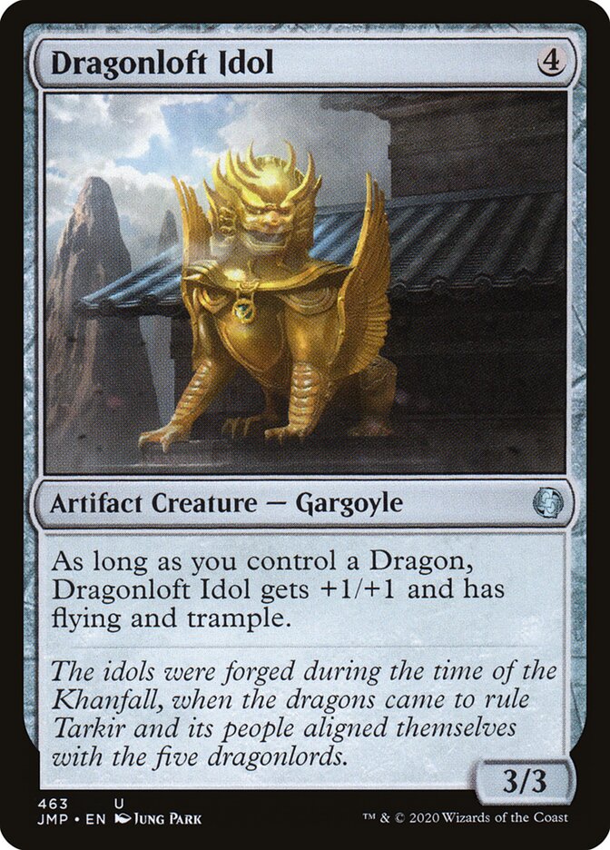 Ídolo Drago-flutuante / Dragonloft Idol - Magic: The Gathering - MoxLand