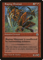 Raging Minotaur / Raging Minotaur - Magic: The Gathering - MoxLand