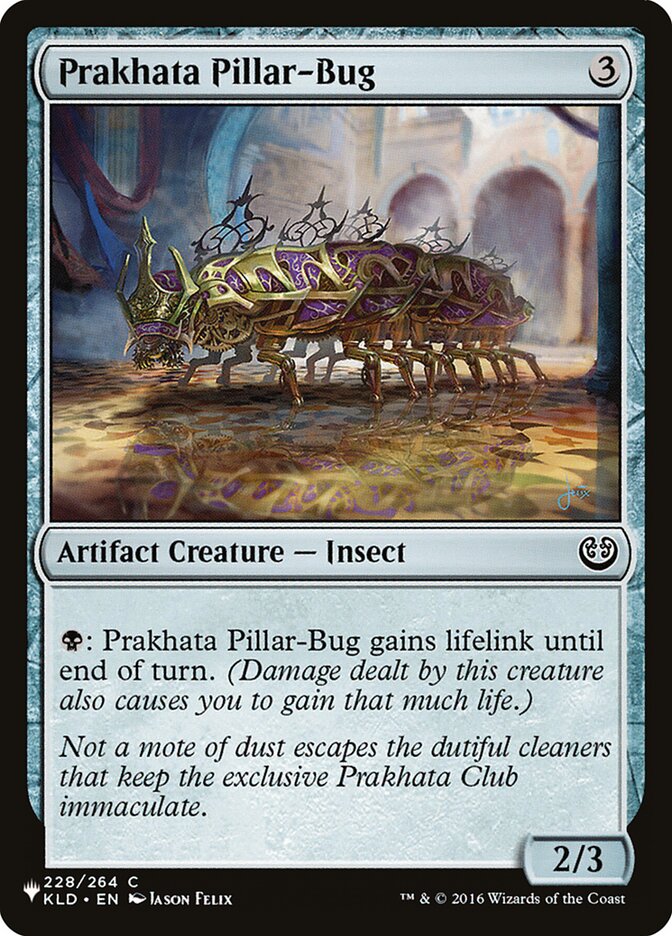 Mecanopeia do Prakhata / Prakhata Pillar-Bug - Magic: The Gathering - MoxLand