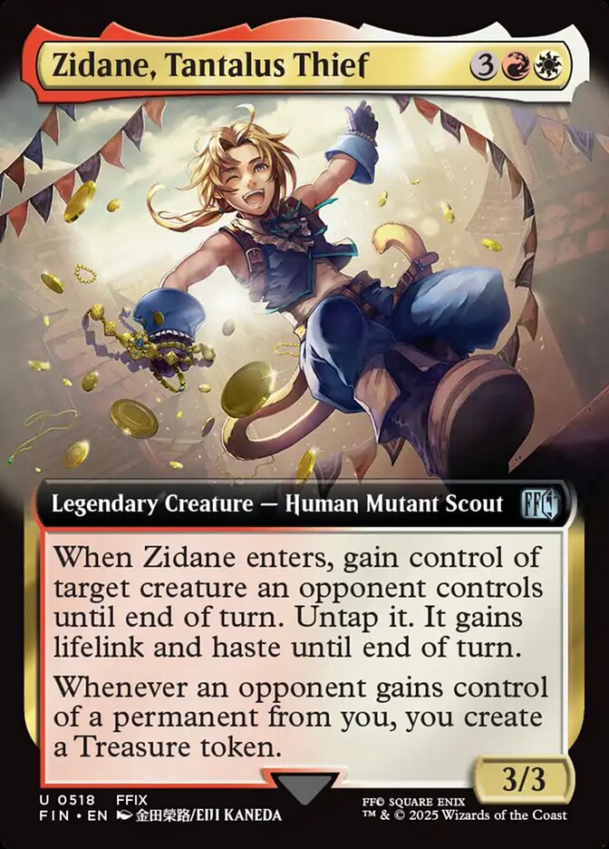 Zidane, Ladrão da Tantalus / Zidane, Tantalus Thief - Magic: The Gathering - MoxLand