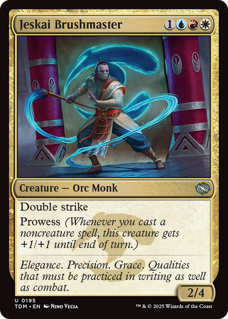 Mestre do Pincel Jeskai / Jeskai Brushmaster - Magic: The Gathering - MoxLand