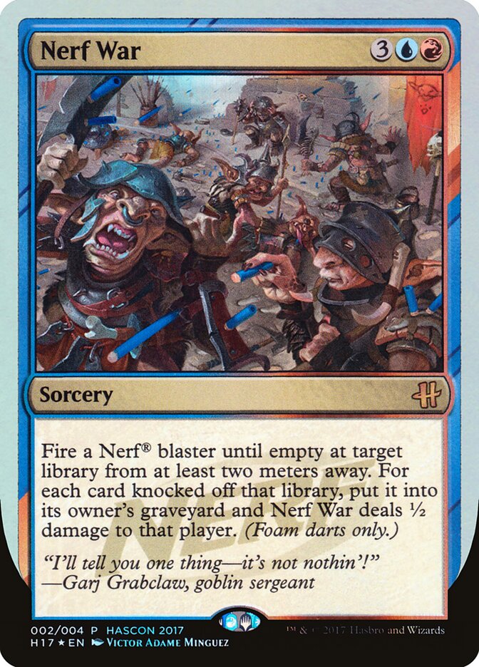 Nerf War - Magic: The Gathering - MoxLand