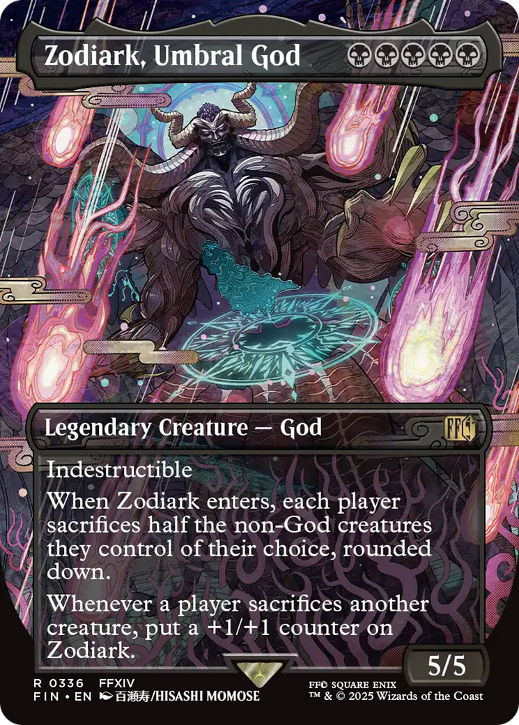 Zodiark, Deus Umbral / Zodiark, Umbral God - Magic: The Gathering - MoxLand