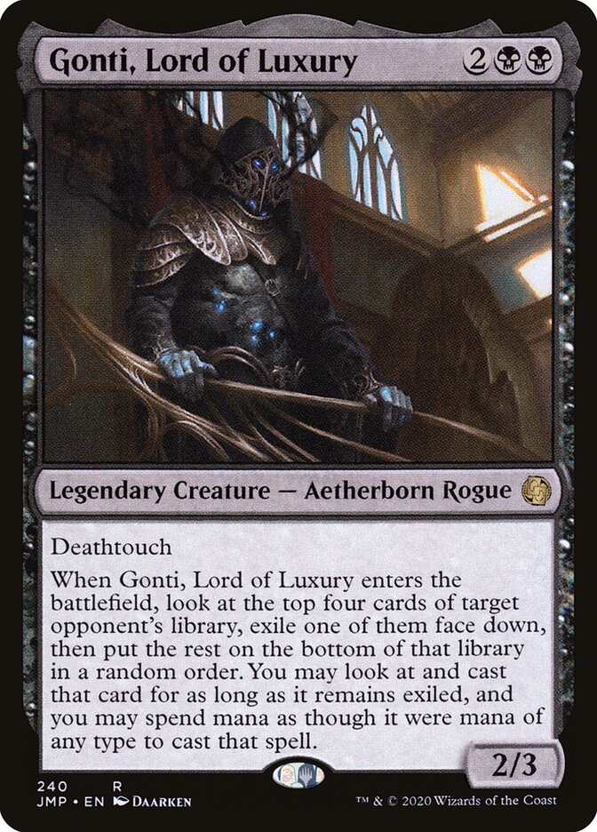Gonti, Senhor da Opulência / Gonti, Lord of Luxury - Magic: The Gathering - MoxLand