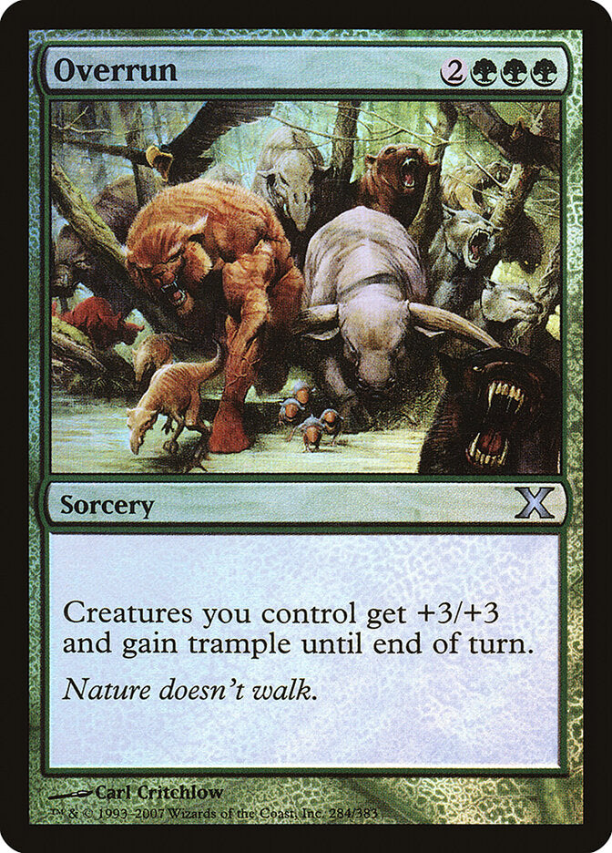 Ultrapassar / Overrun - Magic: The Gathering - MoxLand
