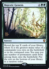 Gênese Majestosa / Majestic Genesis - Magic: The Gathering - MoxLand