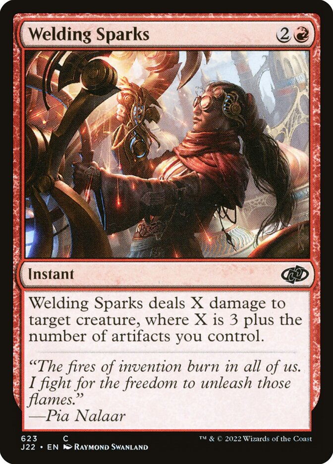 Centelhas da Solda / Welding Sparks - Magic: The Gathering - MoxLand