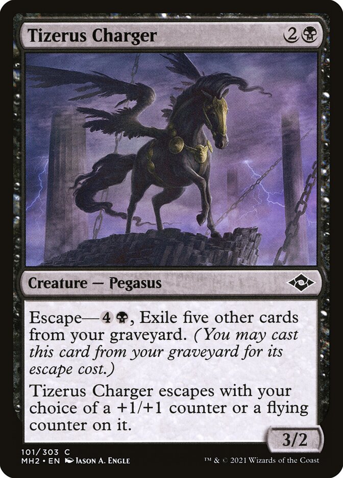 Cavalo de Batalha de Tízero / Tizerus Charger - Magic: The Gathering - MoxLand