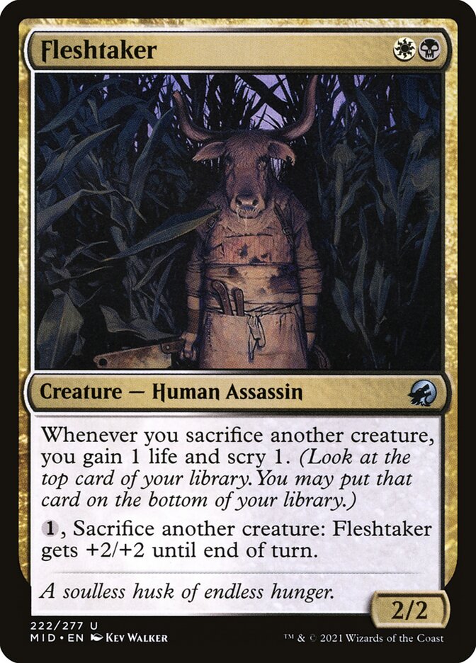 Pega-carne / Fleshtaker - Magic: The Gathering - MoxLand
