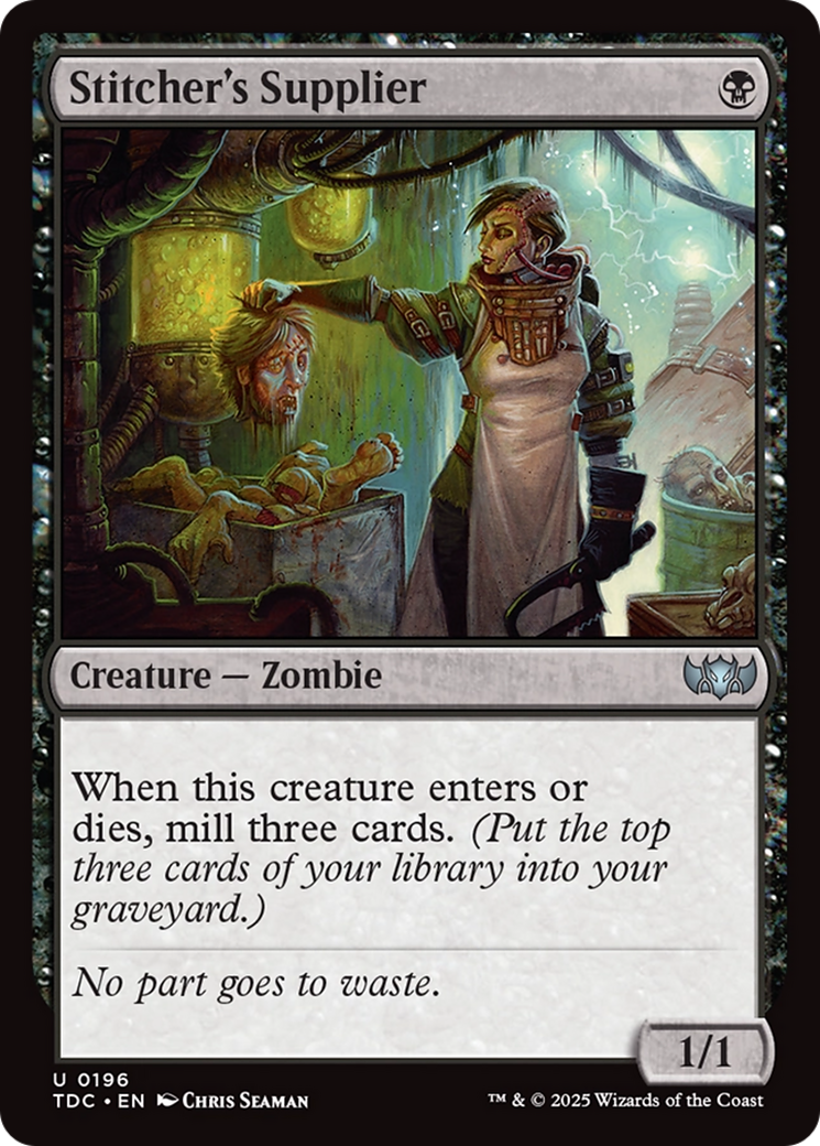 Fornecedora do Suturador / Stitcher's Supplier - Magic: The Gathering - MoxLand