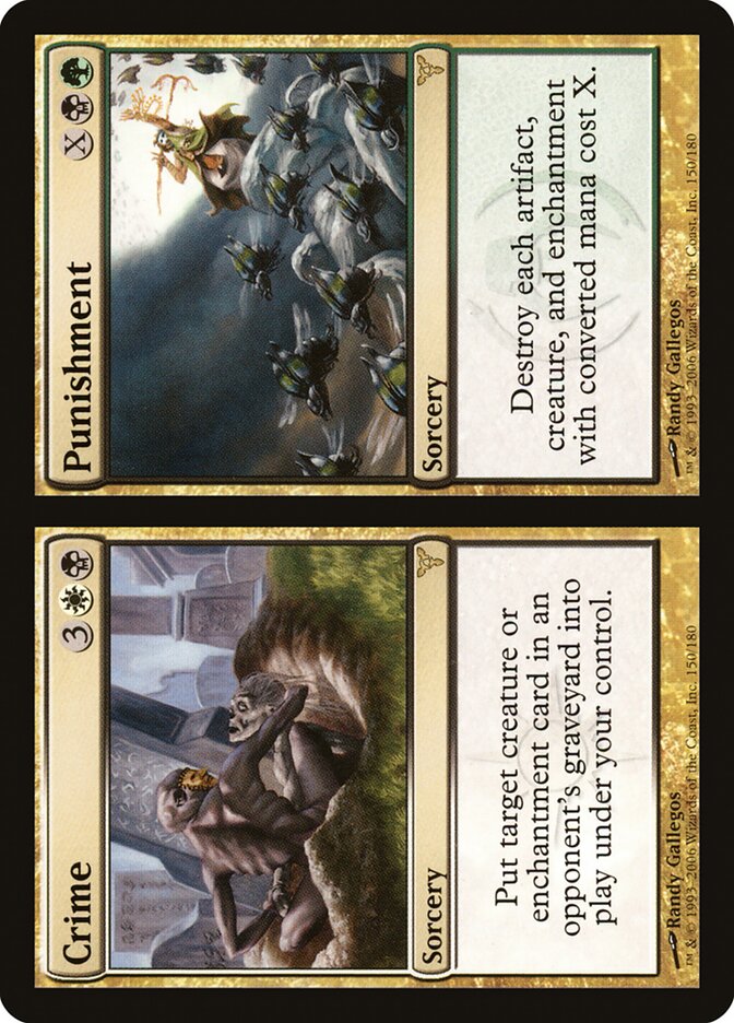 Crime / Castigo / Crime / Punishment - Magic: The Gathering - MoxLand