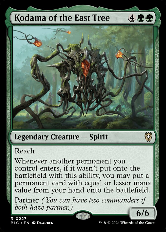 Kodama da Árvore Oriental / Kodama of the East Tree - Magic: The Gathering - MoxLand