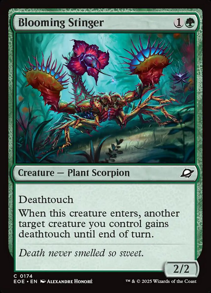 Ferroadora Florescente / Blooming Stinger - Magic: The Gathering - MoxLand