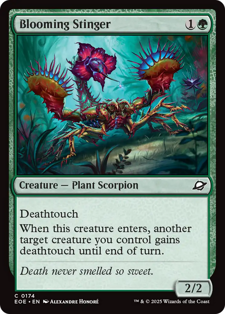Ferroadora Florescente / Blooming Stinger - Magic: The Gathering - MoxLand