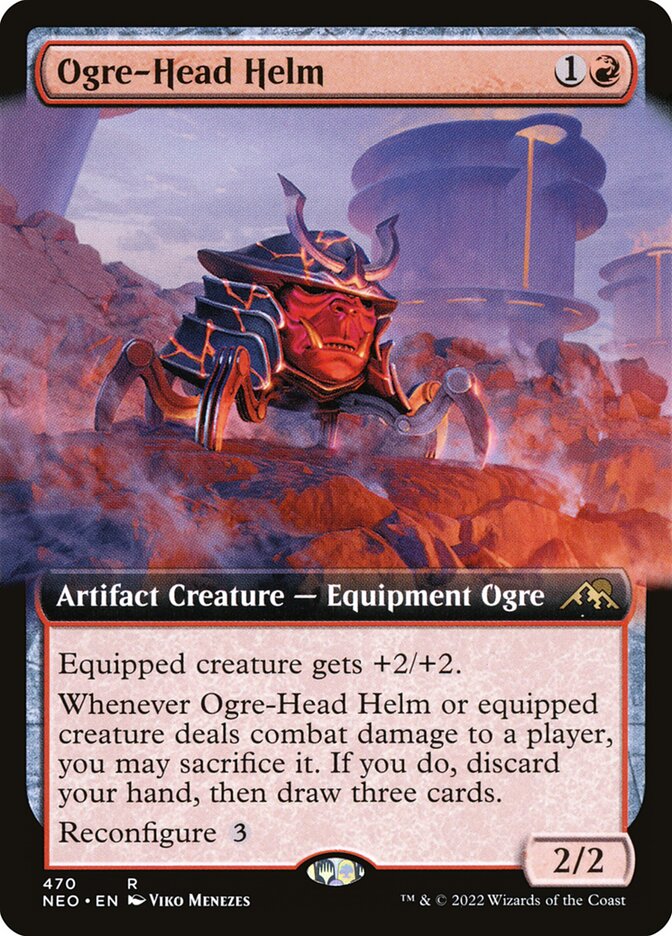 Elmo de Cabeça de Ogro / Ogre-Head Helm - Magic: The Gathering - MoxLand
