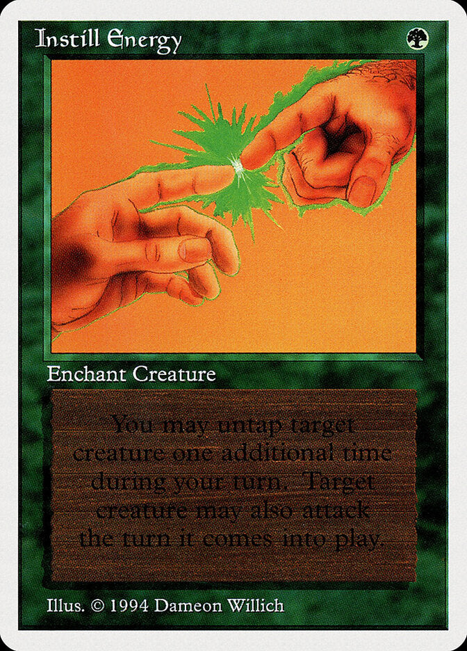 Instilar Energia / Instill Energy - Magic: The Gathering - MoxLand