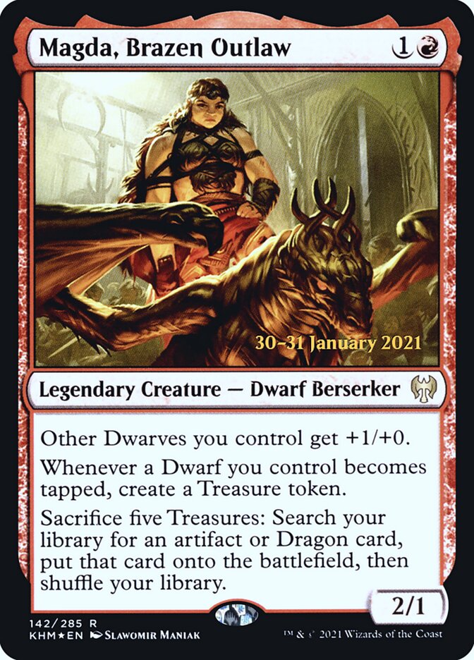 Magda, Criminosa Intrépida / Magda, Brazen Outlaw - Magic: The Gathering - MoxLand