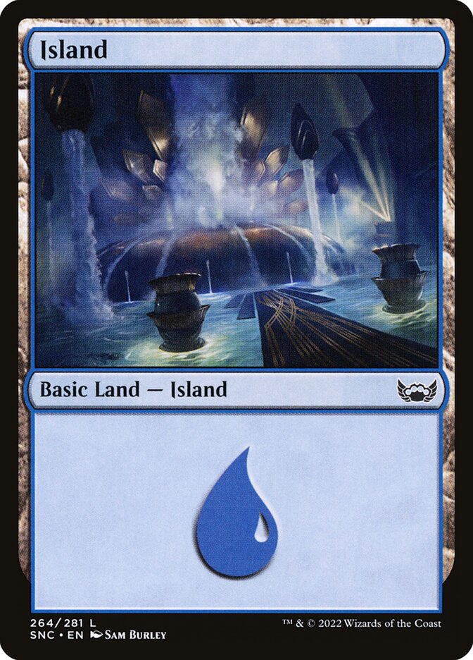 Ilha / Island - Magic: The Gathering - MoxLand