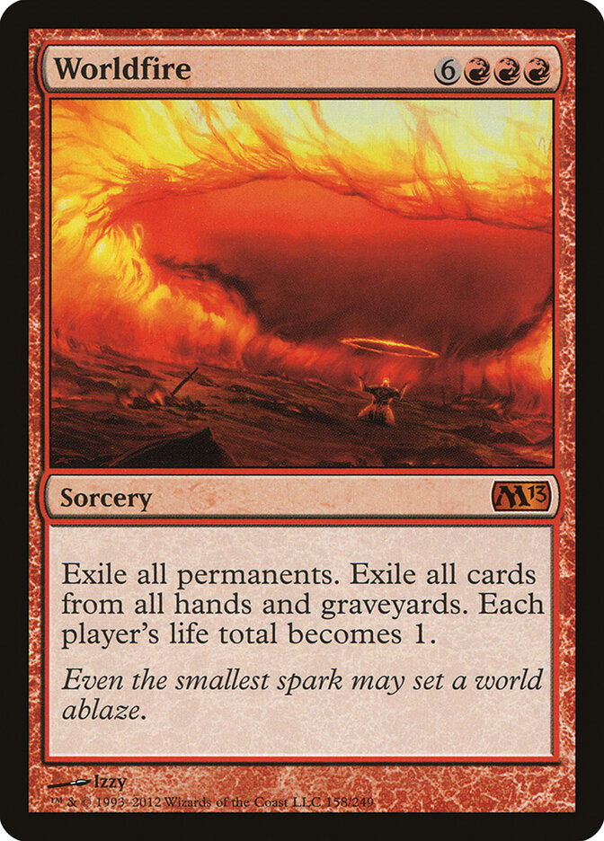 Incêndio Mundial / Worldfire - Magic: The Gathering - MoxLand