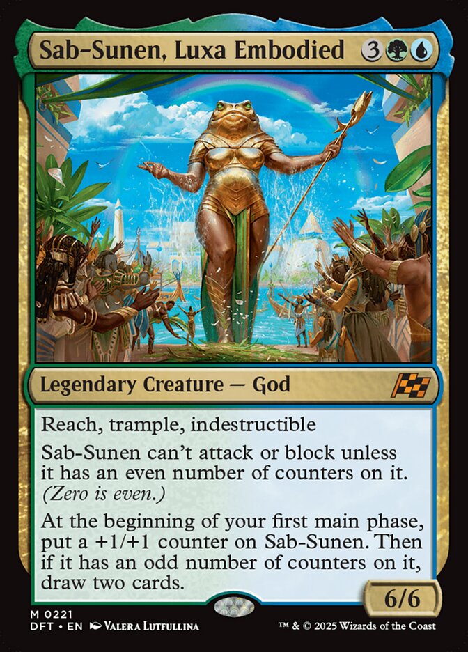 Sab-Sunen, Encarnação de Luxa / Sab-Sunen, Luxa Embodied - Magic: The Gathering - MoxLand