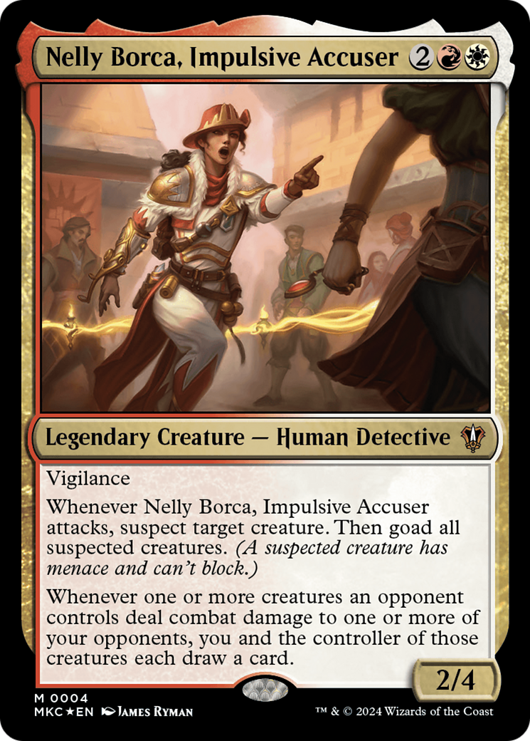 Nelly Borca, Impulsive Accuser - Magic: The Gathering - MoxLand