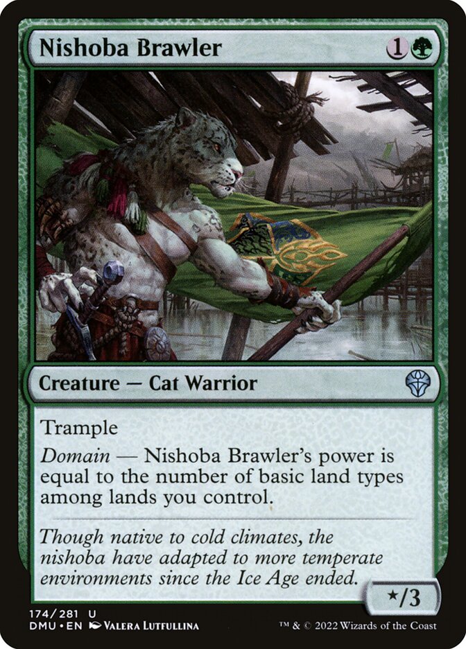 Lutador Nishoba / Nishoba Brawler - Magic: The Gathering - MoxLand