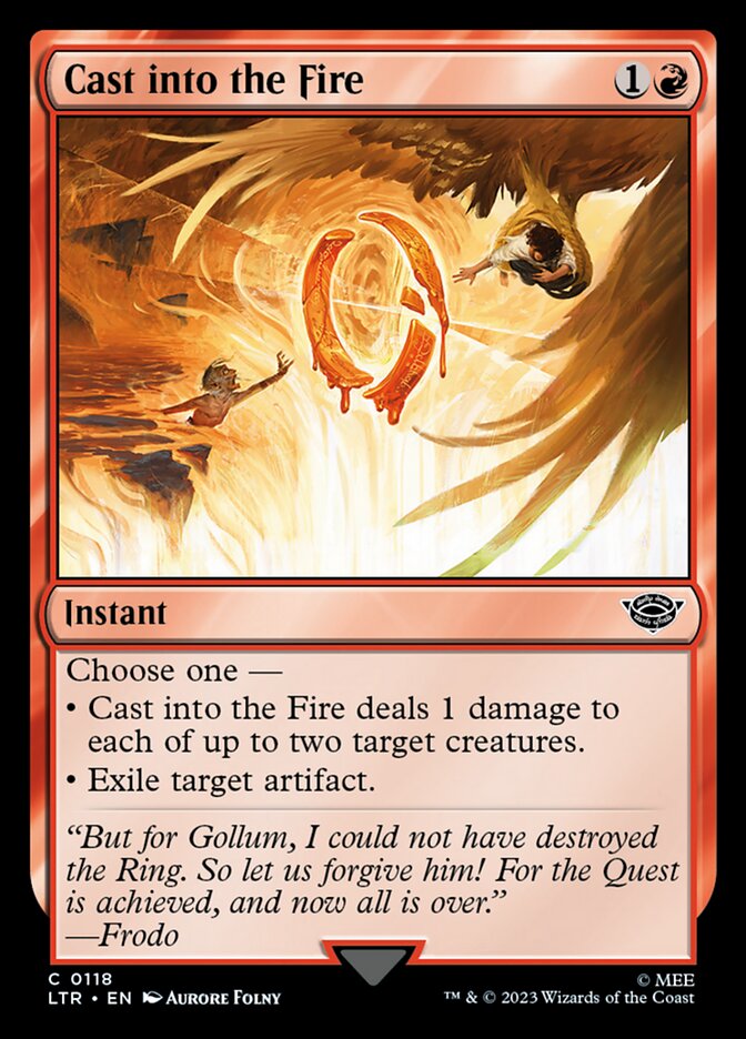 Lançar ao Fogo / Cast into the Fire - Magic: The Gathering - MoxLand