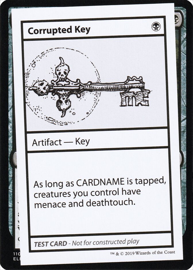 Corrupted Key - Magic: The Gathering - MoxLand