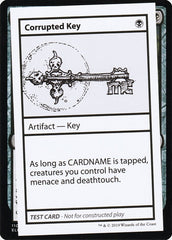 Corrupted Key - Magic: The Gathering - MoxLand