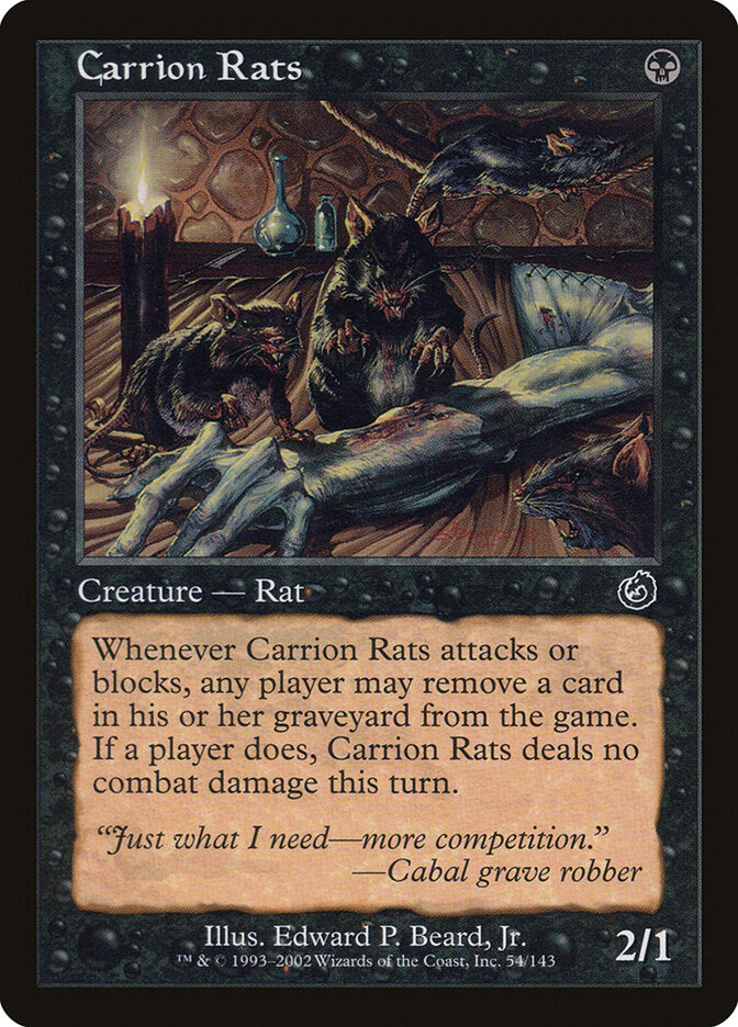 Ratos da Podridão / Carrion Rats - Magic: The Gathering - MoxLand