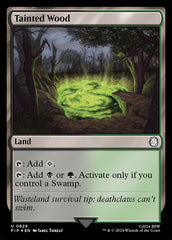 Floresta Contaminada / Tainted Wood - Magic: The Gathering - MoxLand