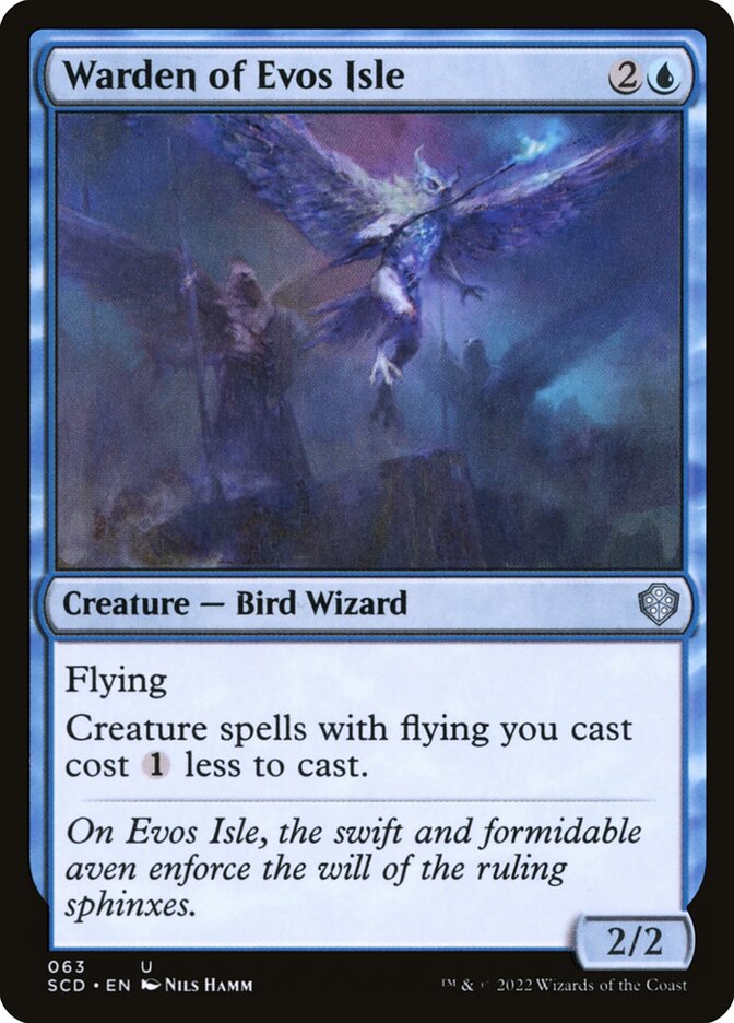 Guardião da Ilha de Evos / Warden of Evos Isle - Magic: The Gathering - MoxLand