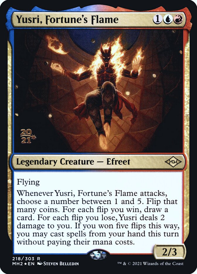 Yusri, Chama da Fortuna / Yusri, Fortune's Flame - Magic: The Gathering - MoxLand