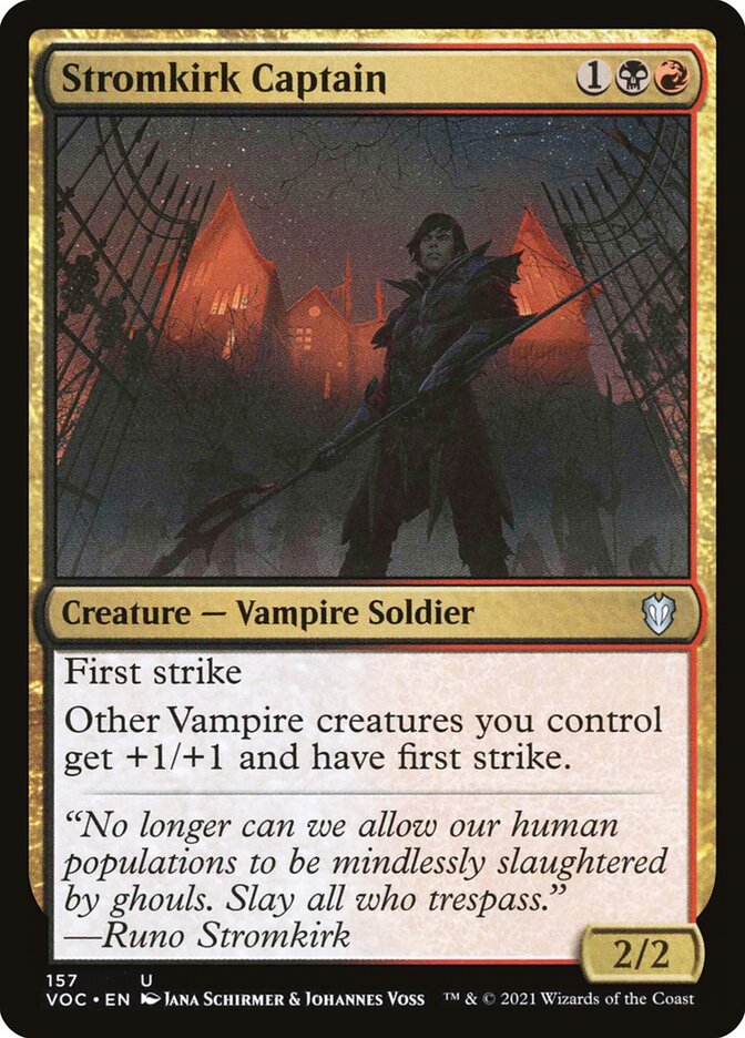 Capitão Stromkirk / Stromkirk Captain - Magic: The Gathering - MoxLand