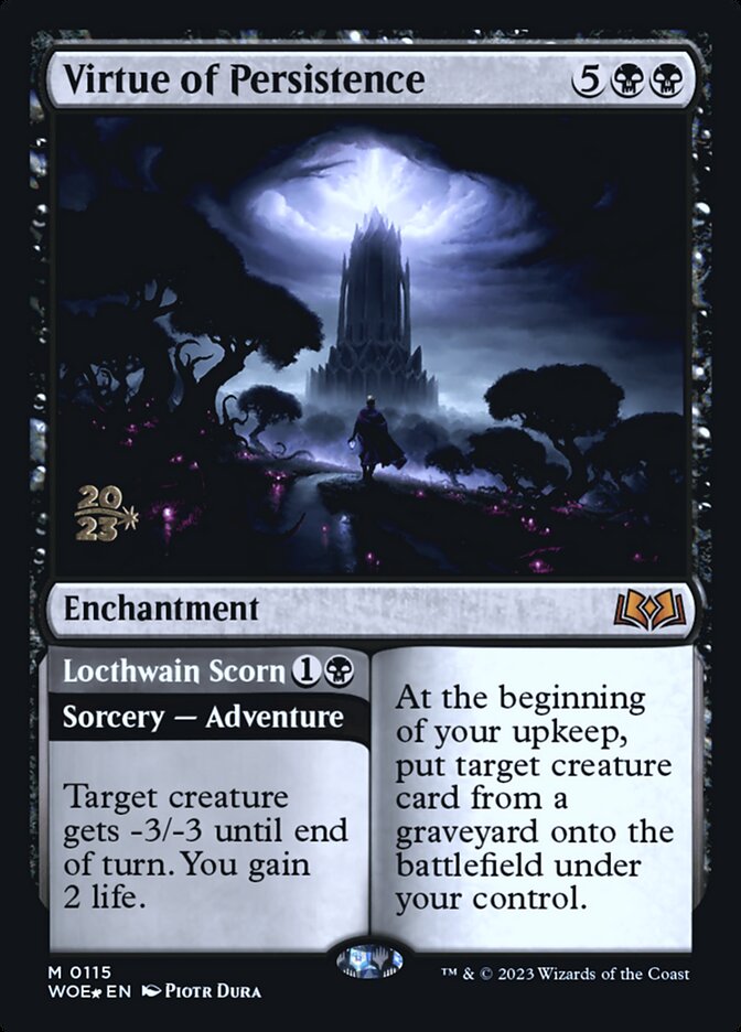 Virtue of Persistence / Locthwain Scorn - Magic: The Gathering - MoxLand