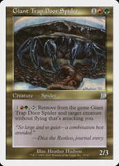 Aranha Armadeira Gigante / Giant Trap Door Spider - Magic: The Gathering - MoxLand