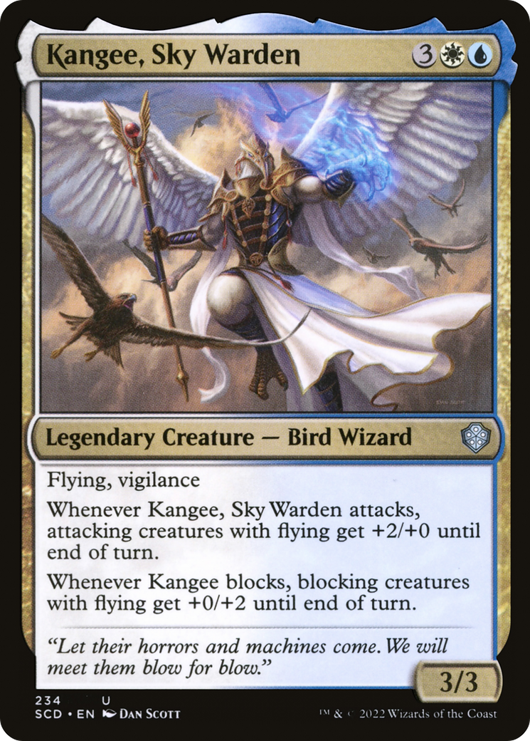 Kangee, Guardião Celeste / Kangee, Sky Warden - Magic: The Gathering - MoxLand