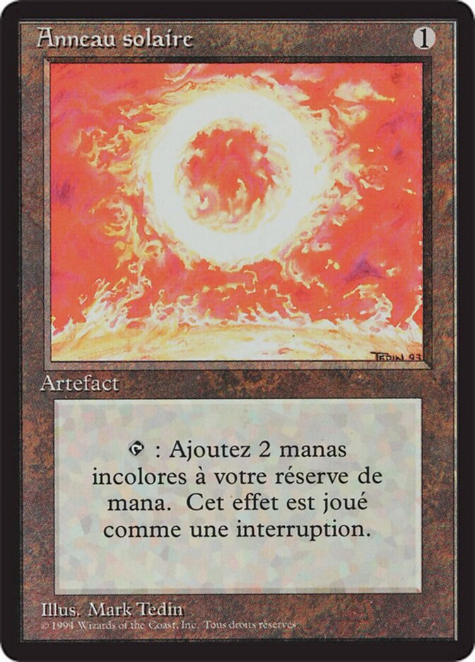 Anel Solar / Sol Ring - Magic: The Gathering - MoxLand