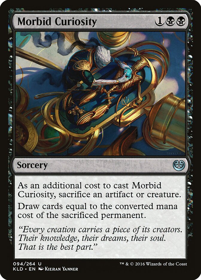 Curiosidade Mórbida / Morbid Curiosity - Magic: The Gathering - MoxLand