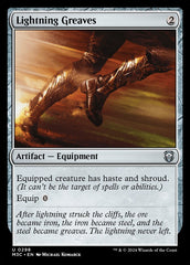 Grevas Faiscantes / Lightning Greaves - Magic: The Gathering - MoxLand