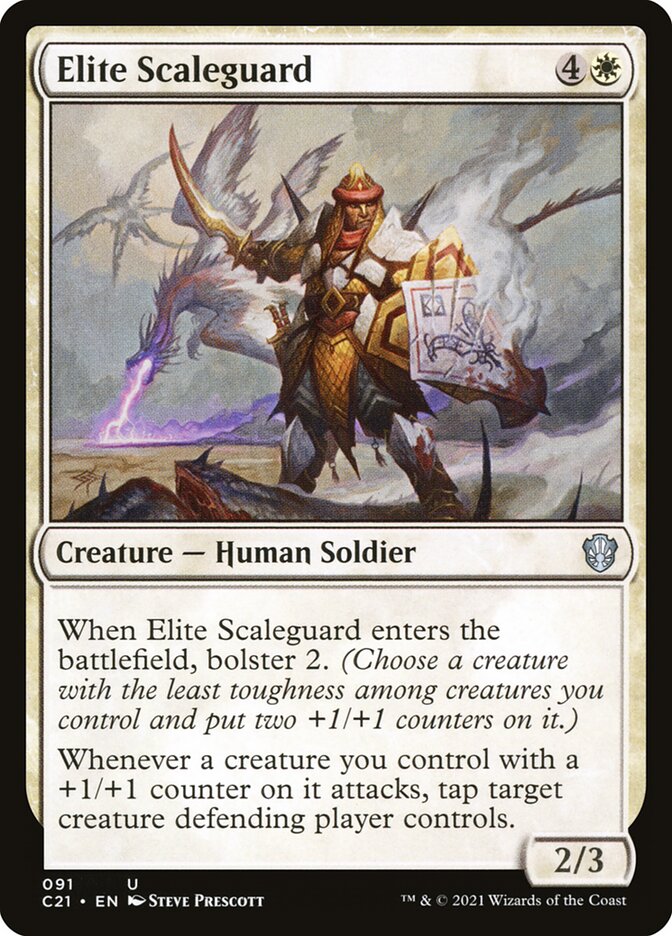 Guarda Escamado de Elite / Elite Scaleguard - Magic: The Gathering - MoxLand