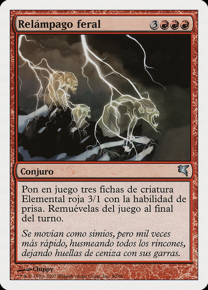 Raio Brutal / Feral Lightning - Magic: The Gathering - MoxLand
