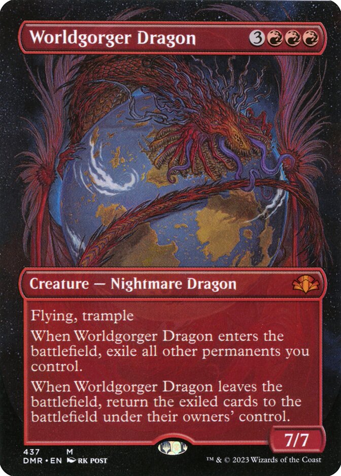 Dragão Engole-mundos / Worldgorger Dragon - Magic: The Gathering - MoxLand
