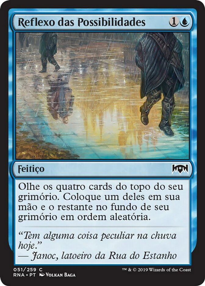 Reflexo das Possibilidades / Shimmer of Possibility - Magic: The Gathering - MoxLand