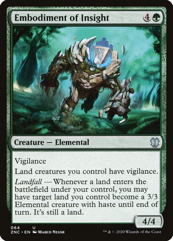 Encarnação do Discernimento / Embodiment of Insight - Magic: The Gathering - MoxLand