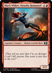 Black Widow, Natasha Romanoff - Magic: The Gathering - MoxLand