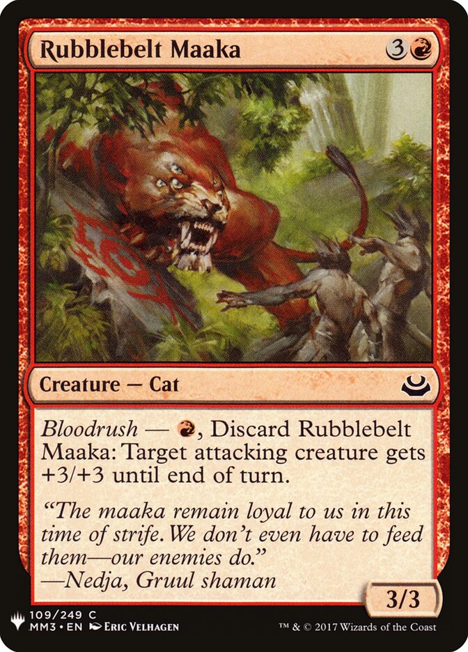 Maaka da Faixa de Escombros / Rubblebelt Maaka - Magic: The Gathering - MoxLand